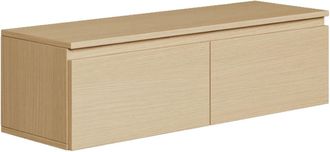 Selsey Selsey - Bemmi -mobile Tv Sospeso A 2 Ante -100 Cm -rovere Di Lindberg