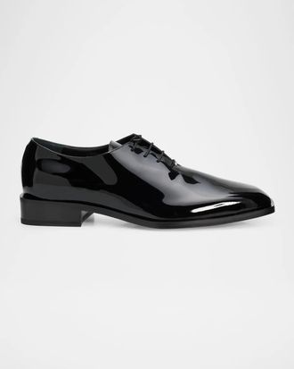 Giuseppe Zanotti Men & apos;s Moony Patent Leather Oxfords
