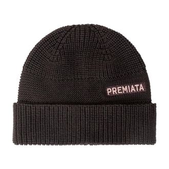 Premiata Accessoires, Heren, Bruin, ONE Size, Wol, Halta 16 Beanie