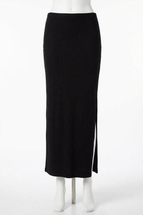 Z Supply Jalen Midi Skirt In Black