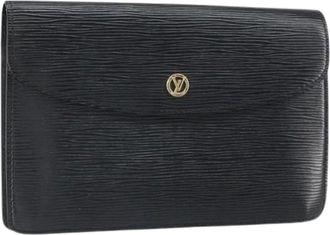 Louis Vuitton Pre-owned Clutches, female, Black, Size: ONE SIZE Pre-owned Vintage Clutch