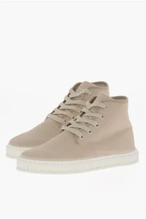 Maison Margiela MM22 High-Top Canvas Sneakers with Rubber Sole size 40