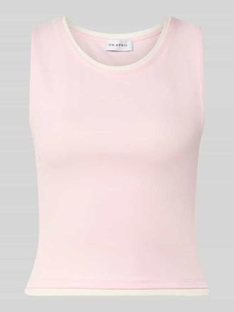 Oh April Tanktop in Layering-Optik Modell Eden in Rosa, Gr&ouml;&szlig;e XL