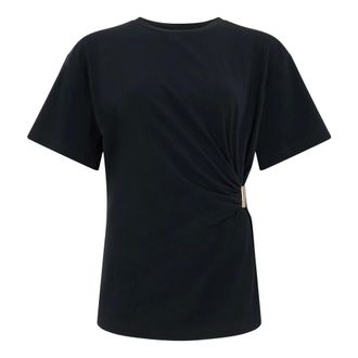 Pinko T-Shirts, female, Black, Size: XS Mary T-shirt