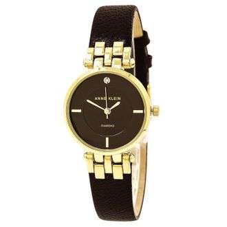 Anne Klein Womens Classic Brown Dial Watch