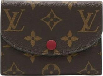 Louis Vuitton Pre-owned Monogram Rosalie Coin Case - Dames - Vintage Accessoires - Bruin - ONE Size - Vintage