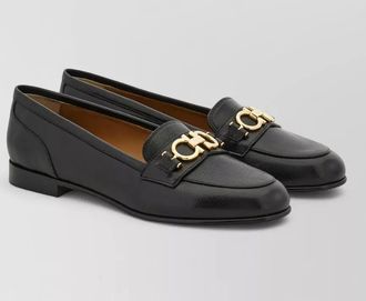 Ferragamo leather loafers