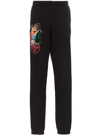 Off-white Kiss joggingbroek - Zwart