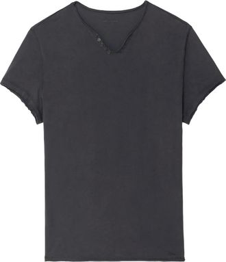 Zadig&Voltaire T-shirt con stampa Tunisien Monastir - Grigio