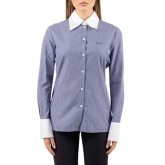Pinko Pinko, Overhemden, Dames, Blauw, XS, Camicia