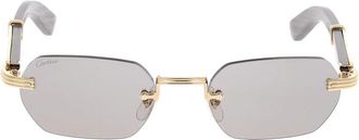 Cartier Zonnebril - unisex - Zonnebrillen - Geel - ONE Size - Accessoires