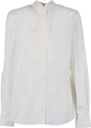 Max Mara Camicia con bottoni - Bianco