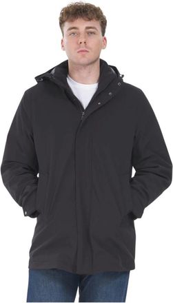 Woolrich Barrow Mac Coat - Heren - Zomerjassen - Zwart - L - Jassen