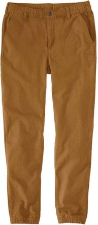 Carhartt Work in Progress Rugged Flex Jogger Mens Brown Tapered Leg Relaxed Fit Workwear JAX2070