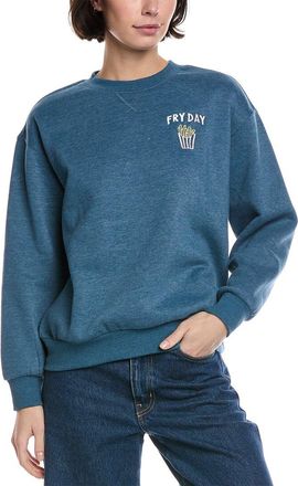 Wildfox Fry Day Charlie Oversized Fit Sweatshirt