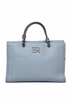Ermanno Scervino Petra Small Tote Bag - Light Blue