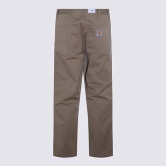 Carhartt Work in Progress Mens Trousers Leather Pl Co