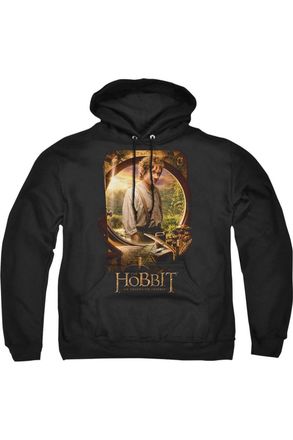 Gildan The Hobbit Bilbo Poster Adult Pull Over Hoodie / Hooded Sweatshirt