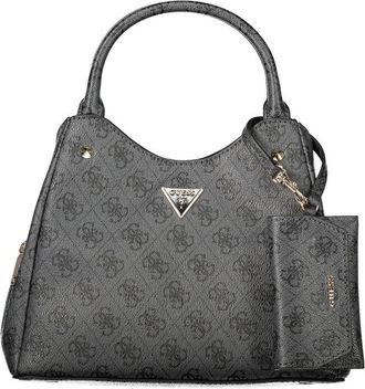 Guess Nero Polyurethane Womens Womens Bag