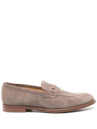 Brunello Cucinelli Suède loafers - Bruin