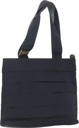 Ferragamo Vala Tote Canvas Canvas Tote Bag Bag (Pre-Owned)