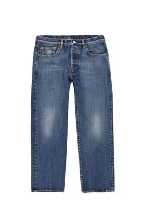 Fortela 965 John Japan Selvedge 5-Pocket Slim-Fit Denim Pants in Custom Wash at Nordstrom, Size 33 X 33