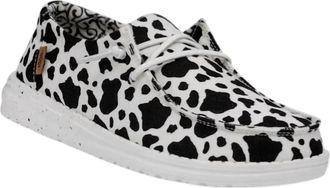 Hey Dude Womens Wendy Milky Way Whi Comfort Shoes