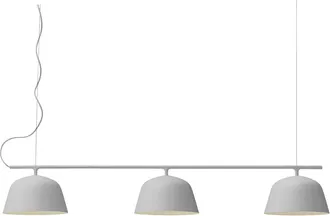 MUUTO Ambit Rail Pendelleuchte, grau