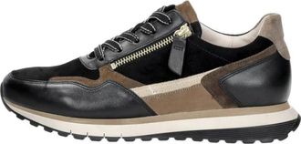 Gabor Veterschoenen Laag - Dames - Sneakers - Zwart - 35 1/2 EU - Schoenen