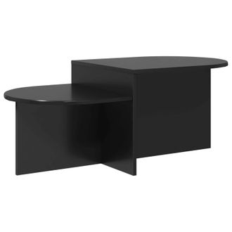 vidaXL Mesa De Caf&eacute; Roble Negro 100 X 50 X 40 Cm Madera De Ingenier&iacute;a Vidaxl