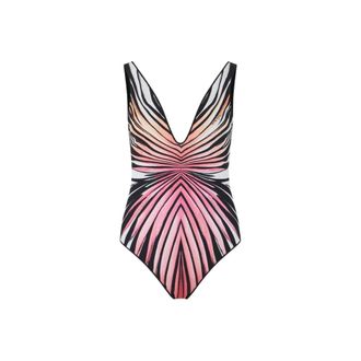 Roberto Cavalli Ray Of Paradise Print Swimsuit - female - Roberto Cavalli - Swimsuits - Multicolor - S - Swimwear
