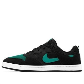Nike Mens Sb Alleyoop Skate Shoes In Black/green