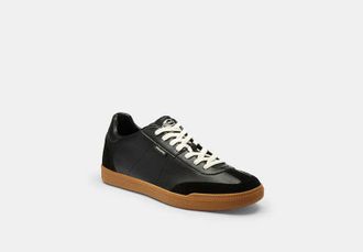 Coach Mens Brady Sneaker in Black, Size 10.5
