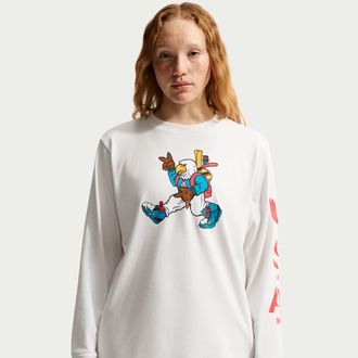 Nike Womens Nike ACG USA Dri-FIT T-Shirt in White | IQ4090-121