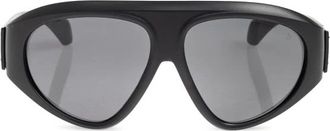 Moncler Zyra Zonnebrillen - unisex - Zonnebrillen - Zwart - 58 MM - Nylon - Accessoires