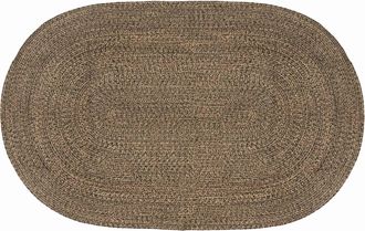 vidaXL Alfombras De &Aacute;rea Negro 152 X 245 Cm Yute Vidaxl