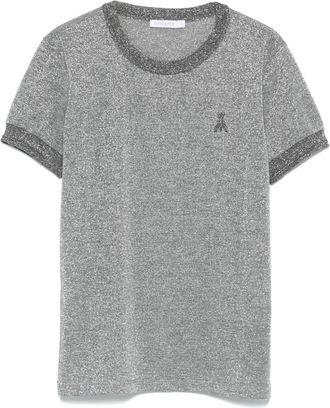 Patrizia Pepe knitted T-shirt - Grey