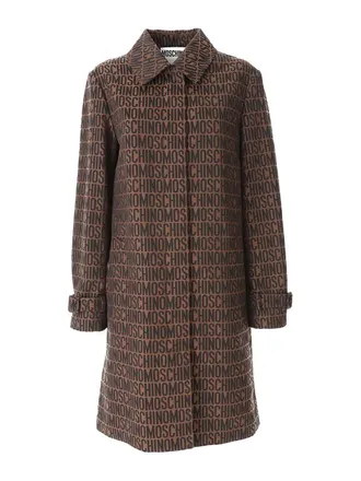 Moschino Logo Raincoat