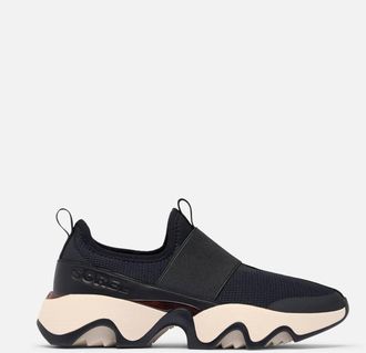 Sorel Womens Kinetic Impact Ii Strap Sneaker In Black