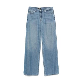 7 For All Mankind Dames, Jeans, Blauw, Maat: W31 Katoen