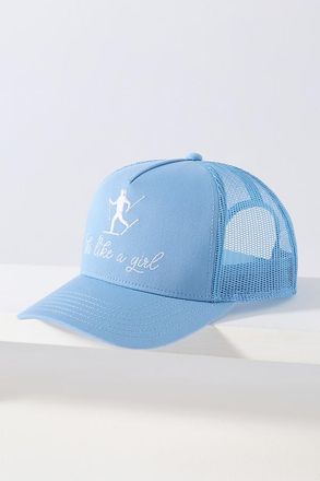 Beach Riot Ski Like a Girl Trucker Hat