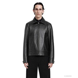 Taiga Takahashi LOT.802 Cossack Leather Jacket