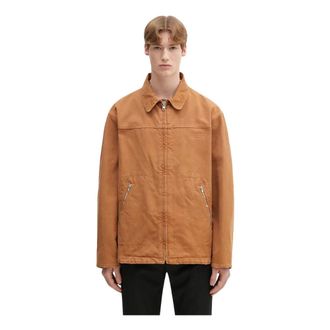 Maison Margiela Heren, Jassen, Bruin, Maat: M