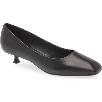 Jeffrey Campbell Subject Kitten Heel Pump in Black at Nordstrom Rack, Size 6.5