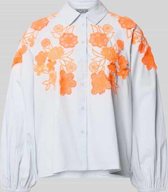 Essentiel Boxy Fit Hemdbluse aus reiner Baumwolle Modell JOELLA in Hellblau, Gr&ouml;&szlig;e XS