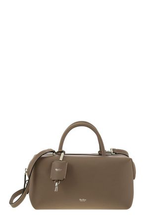 Max Mara Holdallm - Medium Satchel In Natural Leather