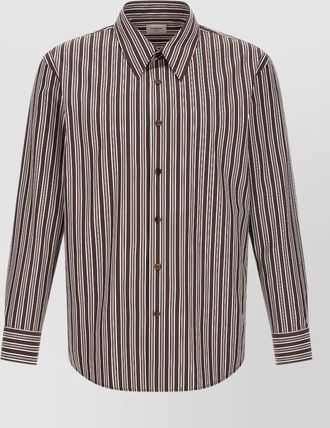 Saint Laurent striped cotton shirt
