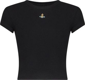 Vivienne Westwood Baby Peru Ribbed Crop Top