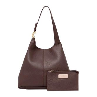 Coccinelle C-Easy Tote - Dames - Tassen - Bruin - Maat: ONE Size Leer