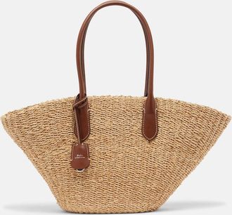 Polo Ralph Lauren Bolso cesta Bellport Medium de rafia